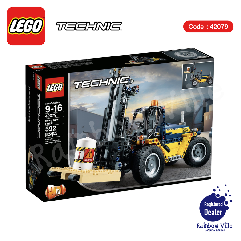 Lego® Technic™-Heavy Duty Forklift#42079 – Rainbow Ville