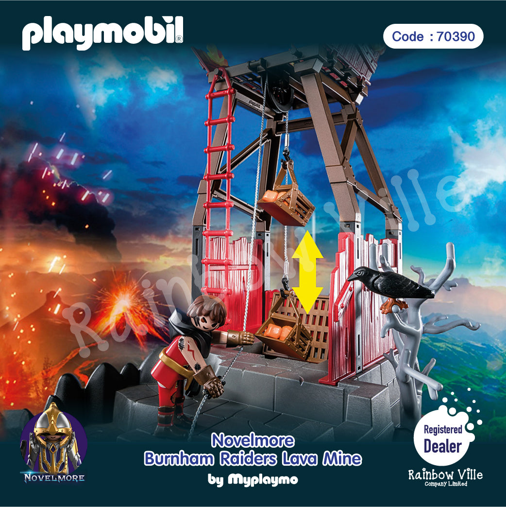 Playmobil Novelmore Burnham Raiders Lava Mine