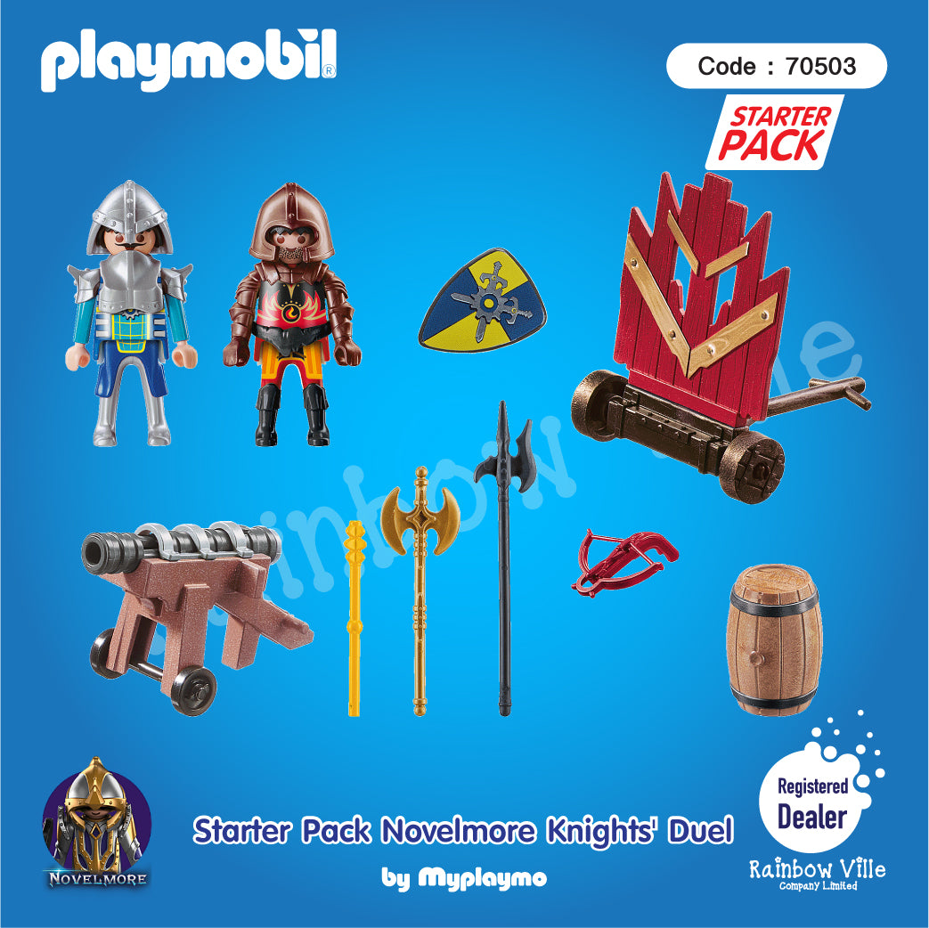 Playmobil 70499 Starter Pack Novelmore Multicolor